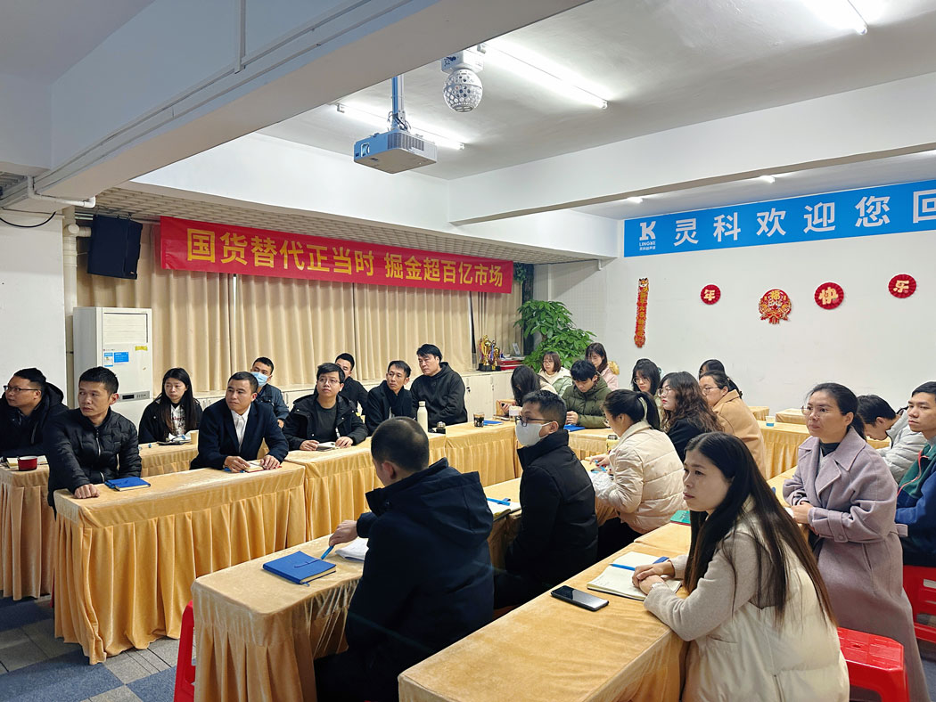 國貨替代，掘金2024丨靈科超聲波營銷總結(jié)規(guī)劃會議順利召開
